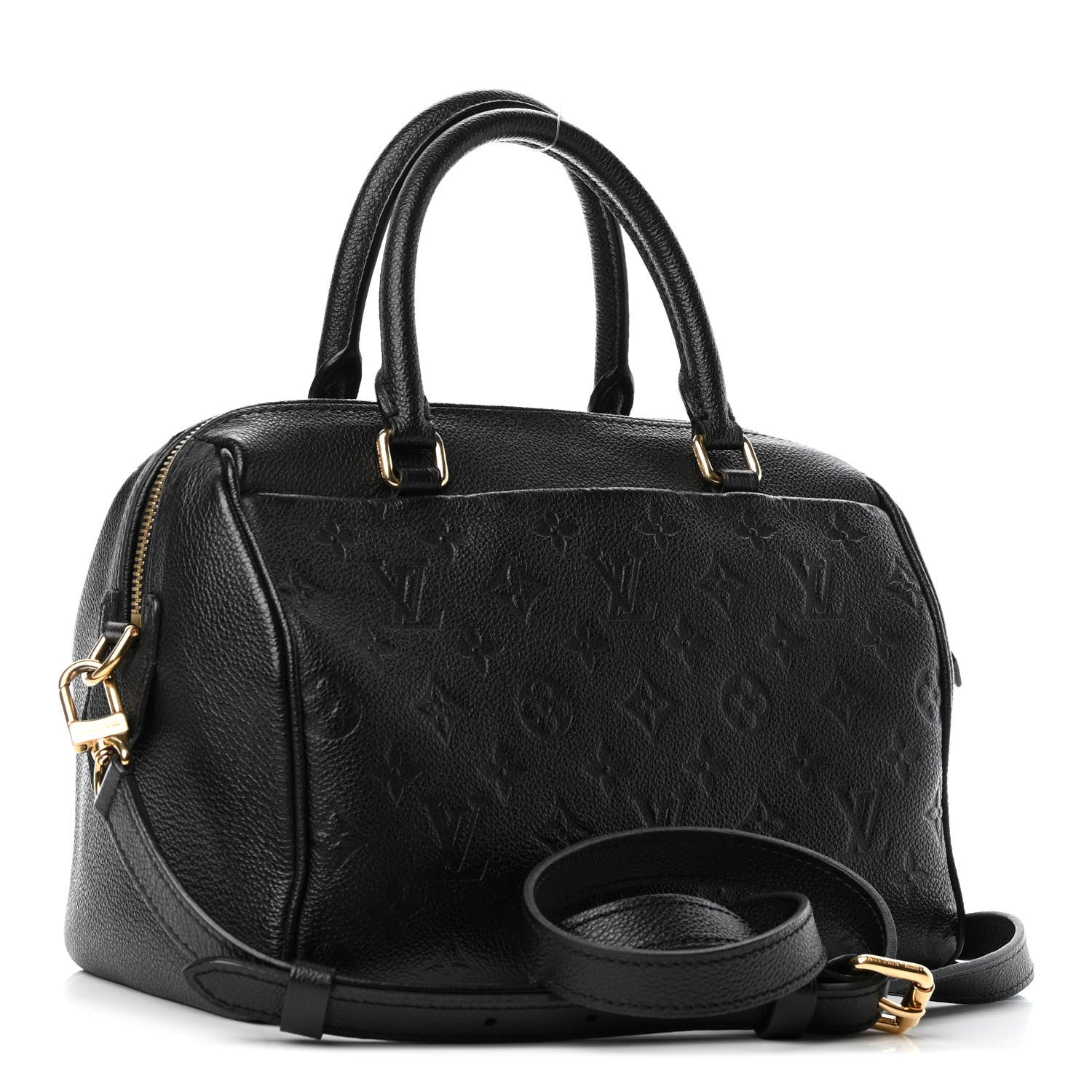 Louis Vuitton Empreinte Speedy Bandouliere 25 NM Black 2 of 4