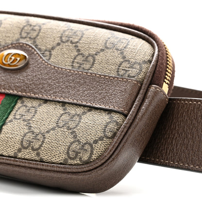 Gucci GG Supreme Monogram Ophidia Belted iPhone Case 85 34 Dark Brown 9 of 11