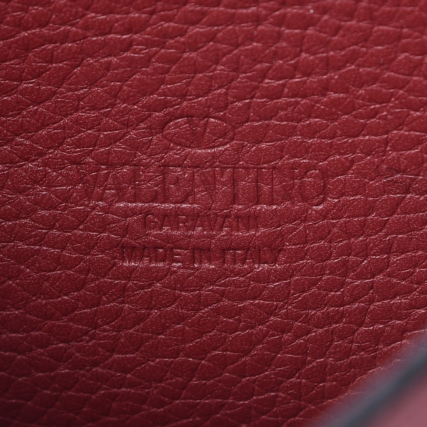 Valentino Garavani Pebbled Calfskin Medium Rockstud Flip Lock Crossbody Bag Red 6 of 7