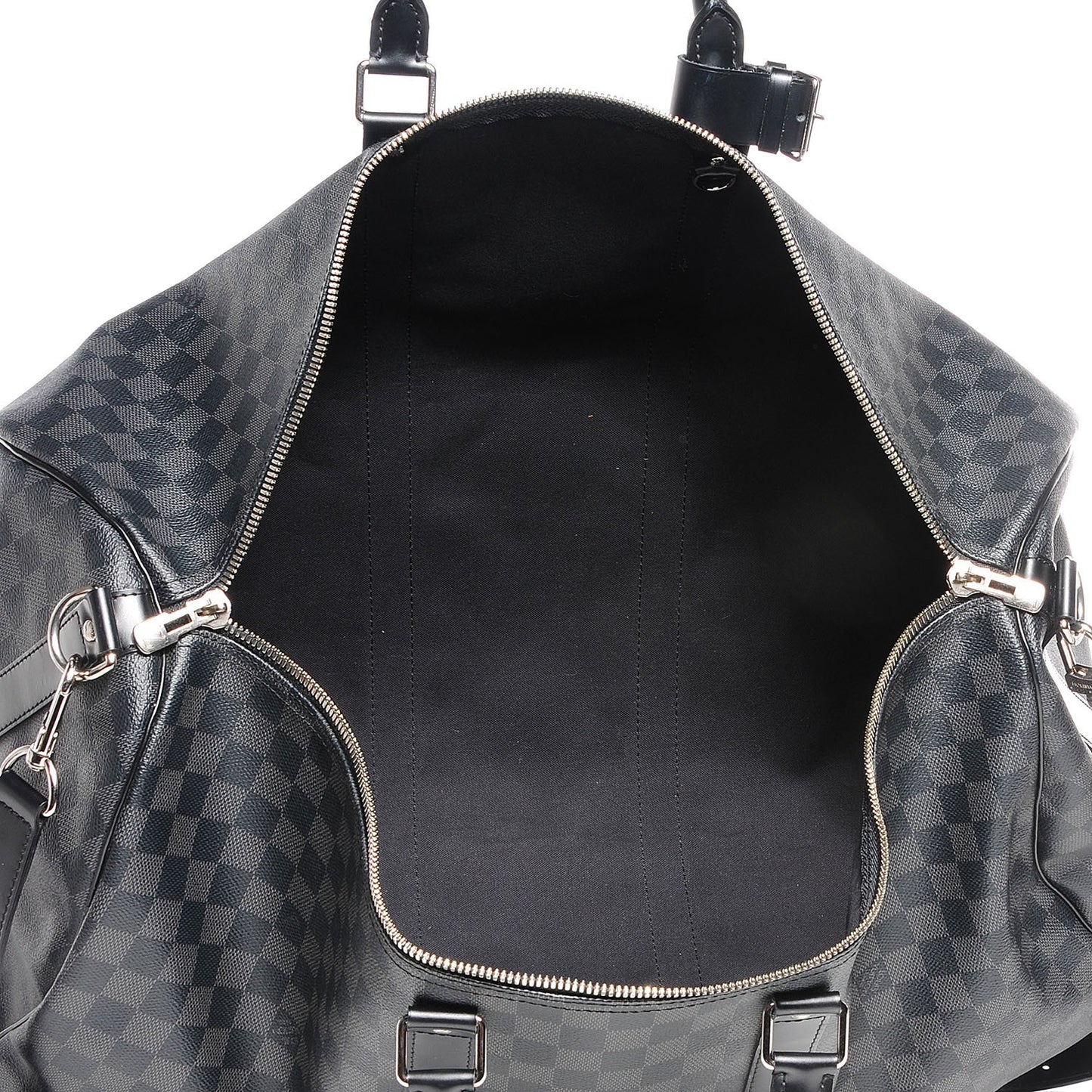 Damier Graphite Keepall Bandouliere 55