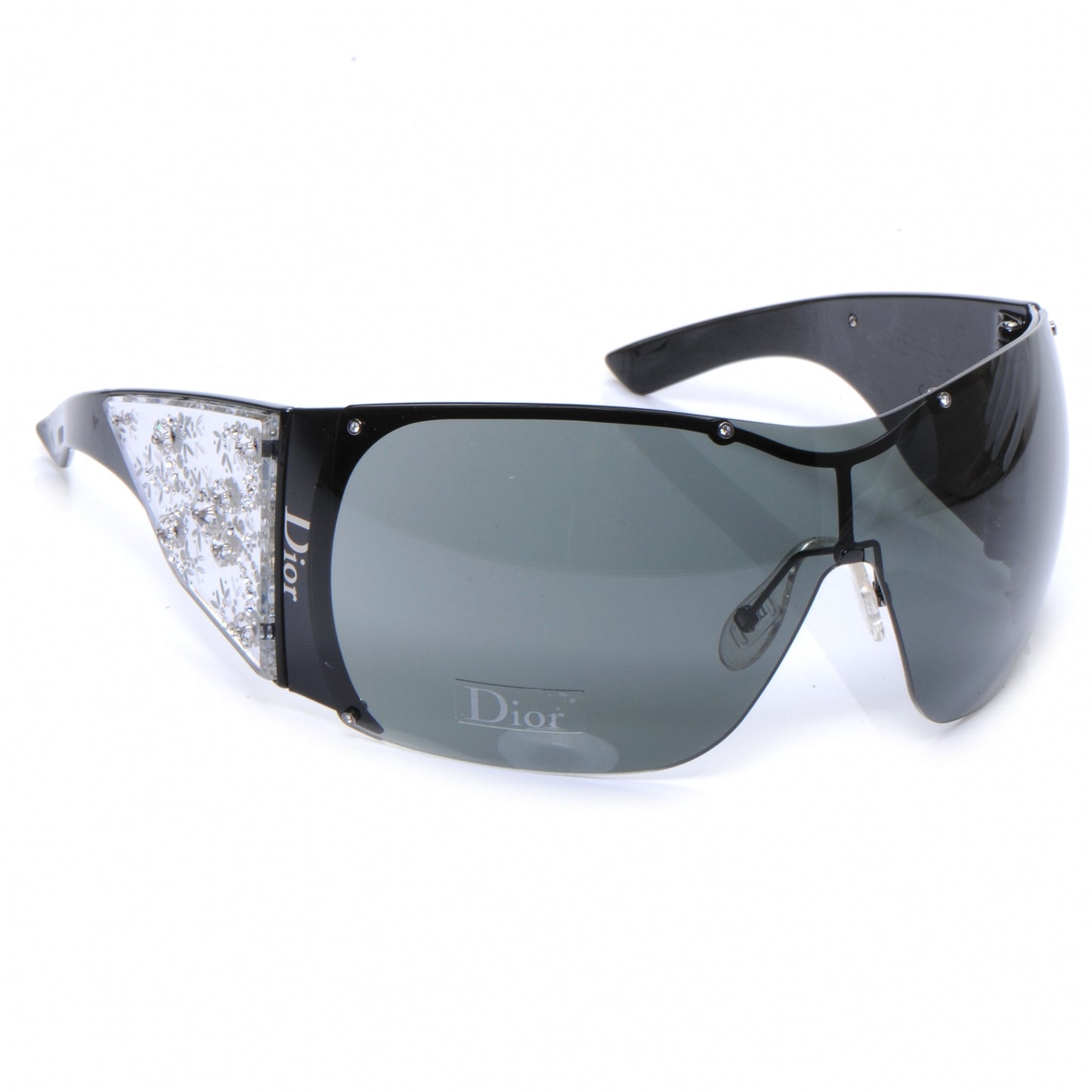 Swarovski Crystal Grand Salon Sunglasses Black