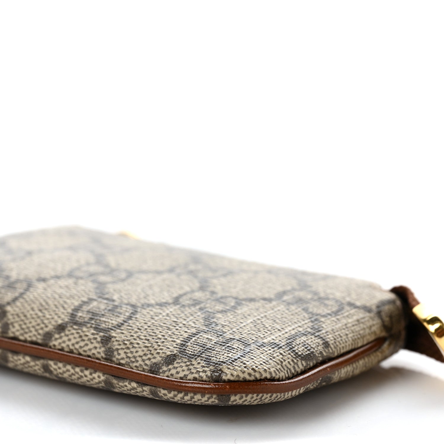 Gucci GG Supreme Monogram Key Case Beige Ebony Cuir 9 of 9