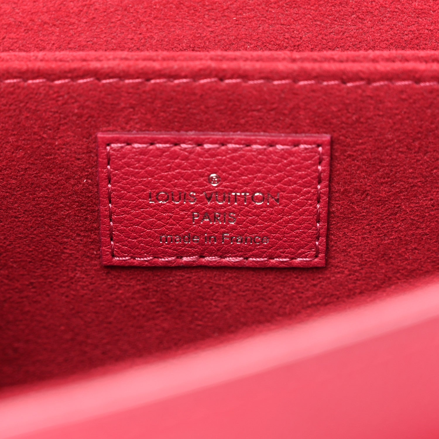 Louis Vuitton Soft Calfskin My Lockme Top Handle Rose Boudoir Lie De Vin Creme 6 of 10