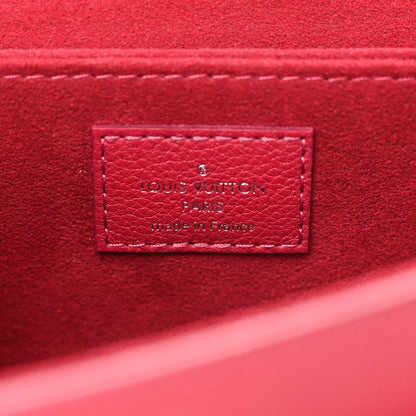 Louis Vuitton Soft Calfskin My Lockme Top Handle Rose Boudoir Lie De Vin Creme 6 of 10