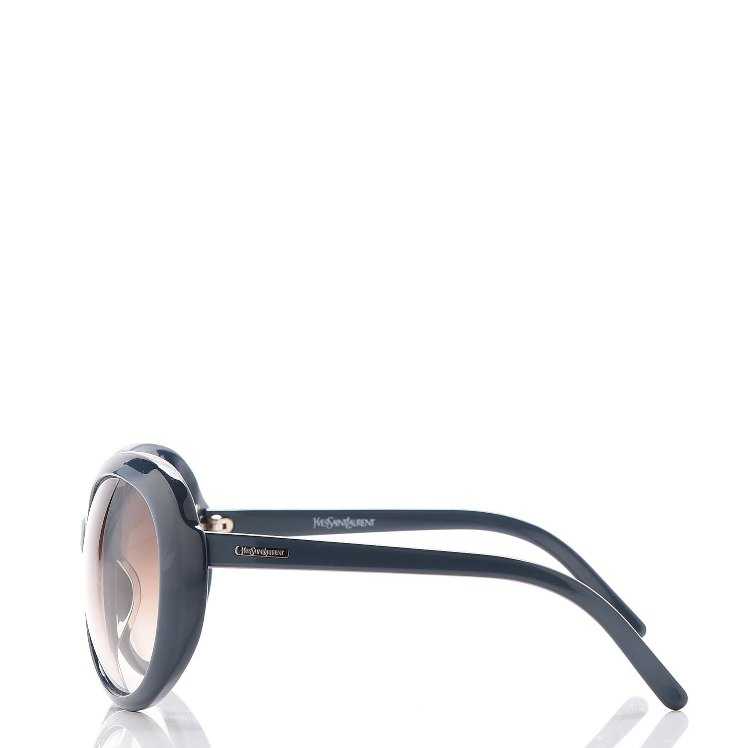 Saint Laurent Oval Sunglasses 6136/S Blue 3 of 7