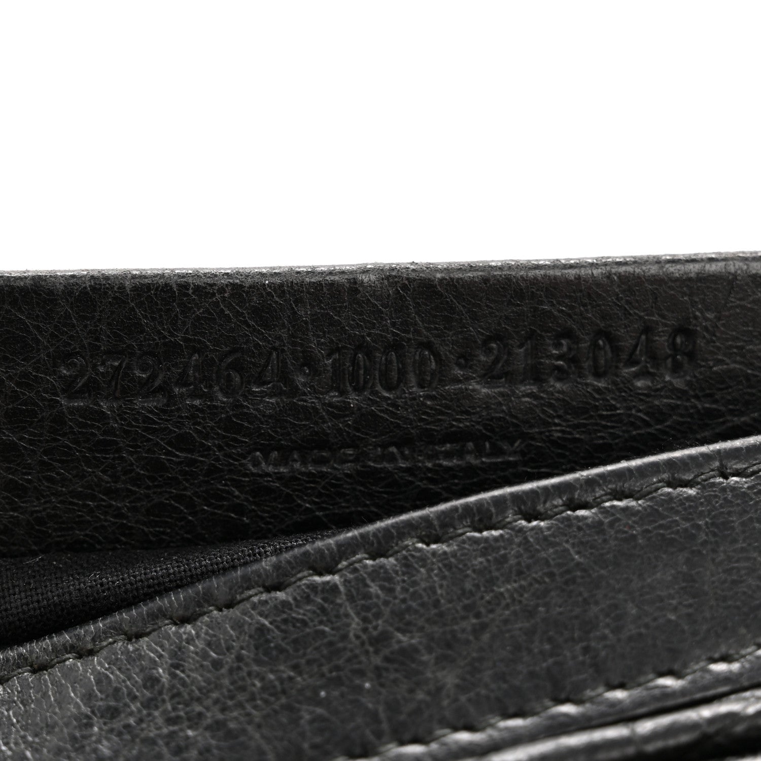 Balenciaga Agneau Classic Hardware M Porte-Monnaie Coin Purse Black 7 of 11