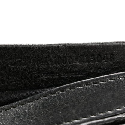 Balenciaga Agneau Classic Hardware M Porte-Monnaie Coin Purse Black 7 of 11