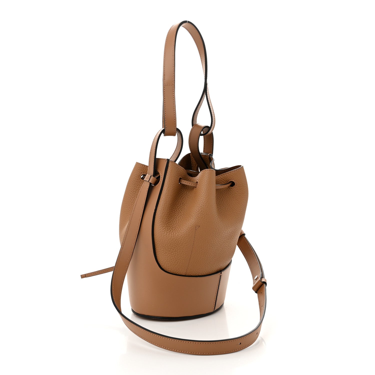 Loewe Calfskin Small Balloon Bucket Bag Toffee 3 of 11