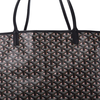 Goyard Goyardine Saint Louis Claire Voie GM Black Pink 14 of 14
