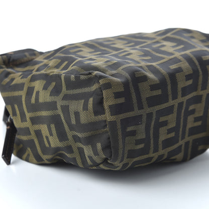 Fendi Fabric FF 1925 Mini Cosmetic Bag Tobacco 6 of 9