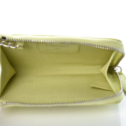 Chanel Caviar Key Holder Case Light Pink Light Green 5 of 9