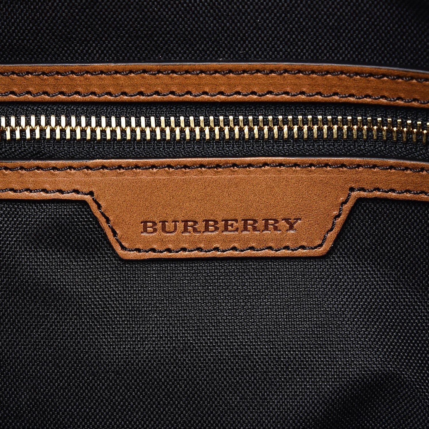 Burberry Horseferry Check Garnett Tote Tan 7 of 13