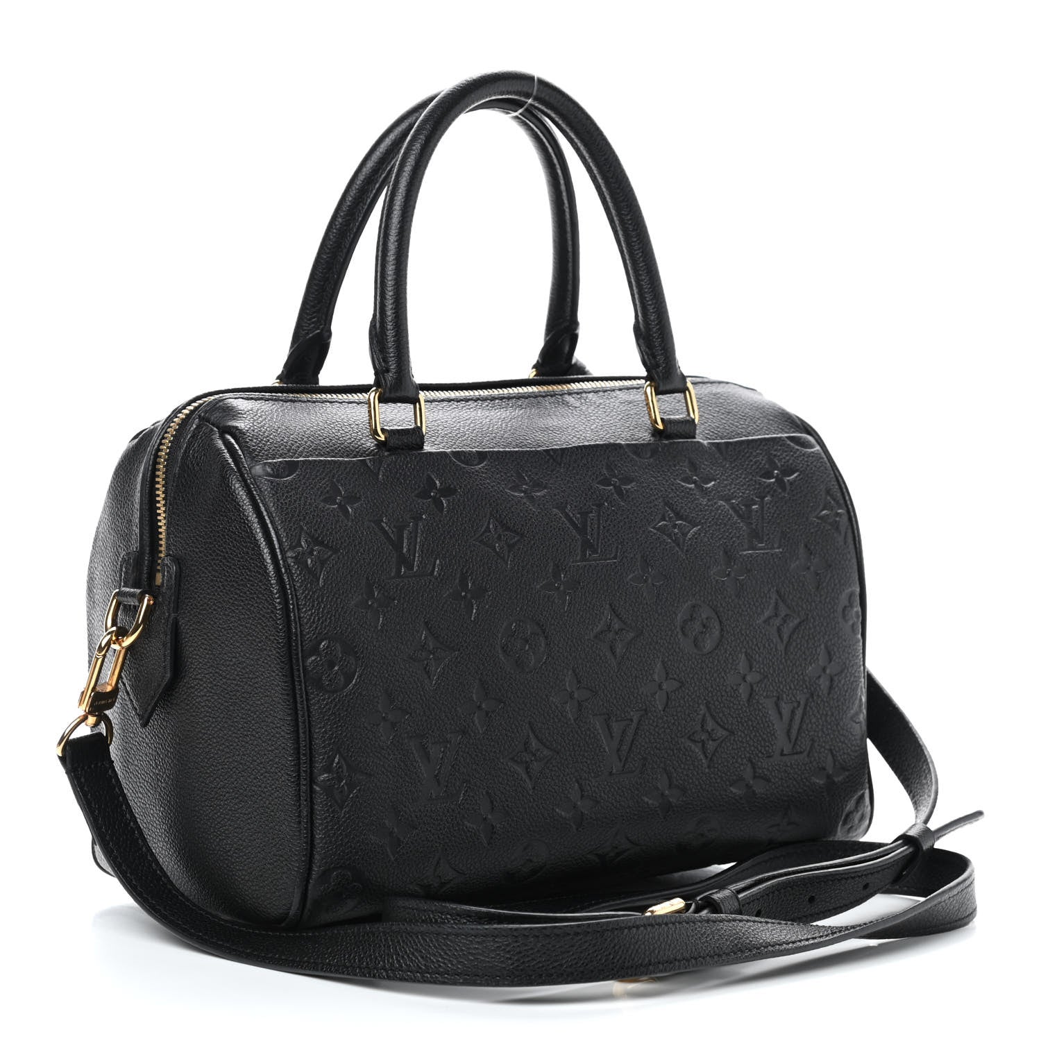 Louis Vuitton Empreinte Speedy Bandouliere 25 NM Black 3 of 10