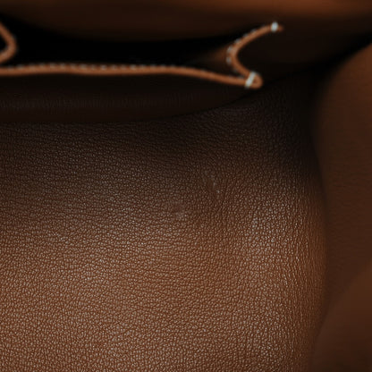 Hermes Taurillon Clemence Jypsiere 37 Gold 18 of 18