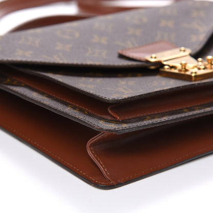 Louis Vuitton Monogram Monceau 28 7 of 10