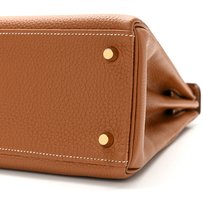 Hermes Togo Kelly Retourne 28 Gold 10 of 11