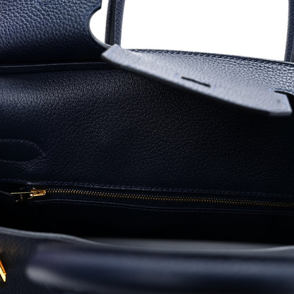 Hermes Togo Birkin 30 Bleu Nuit 11 of 12