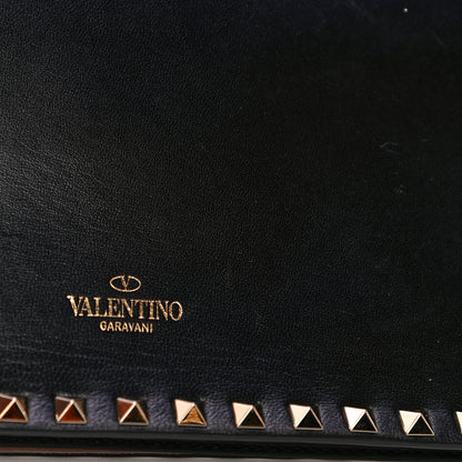 Valentino Garavani Nappa Rockstud Wristlet Clutch Black 18 of 19