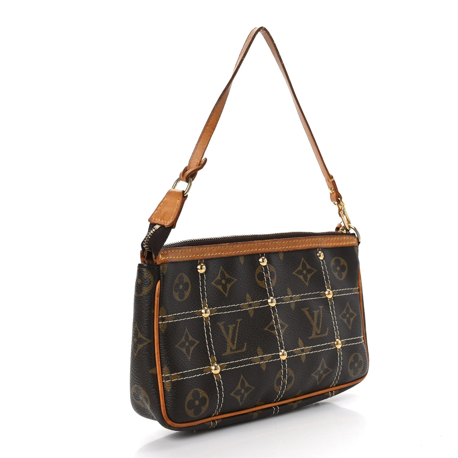 Louis Vuitton Monogram Riveting Pochette Accessories 3 of 8