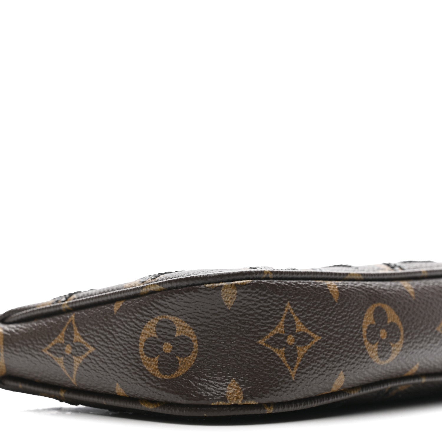 Louis Vuitton Monogram Sequins Pochette Accessories Black 8 of 10