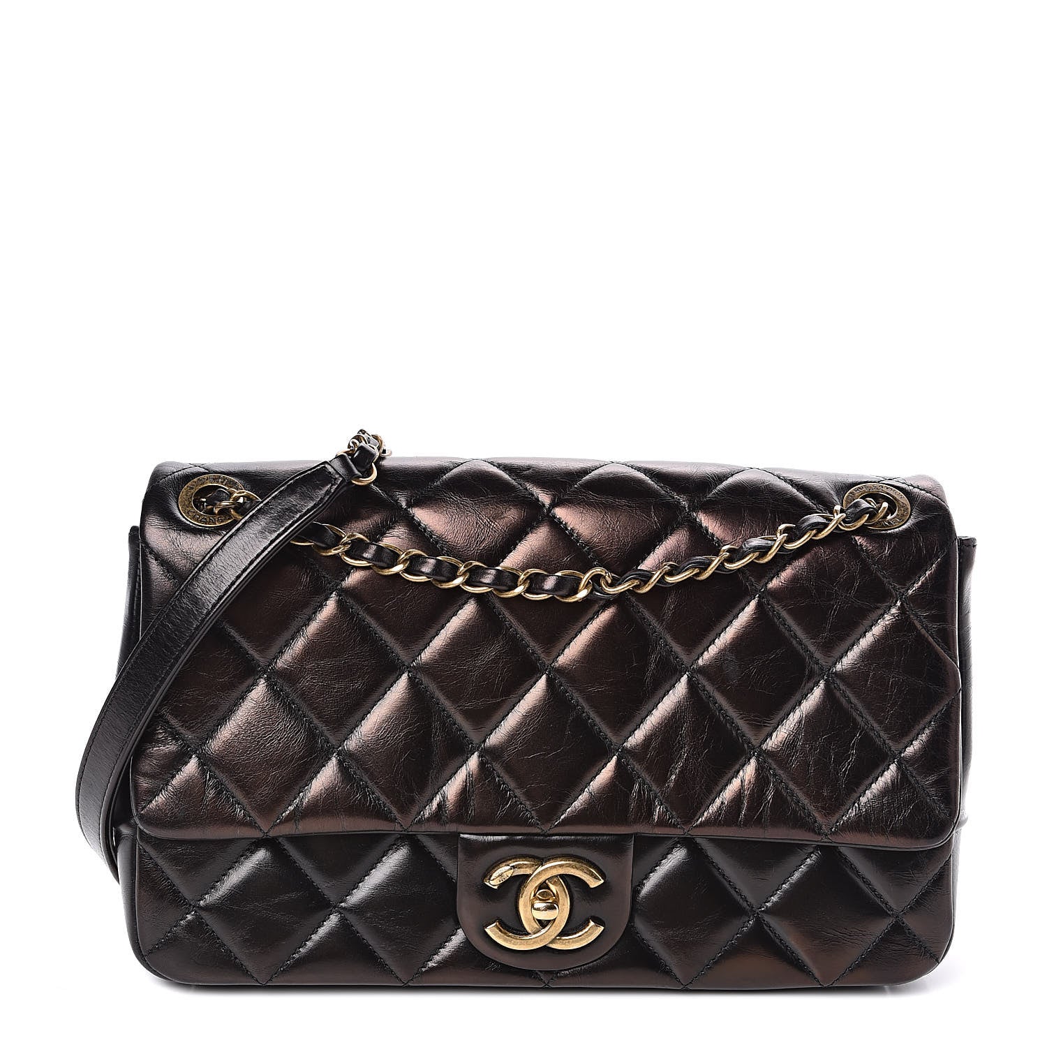 Chanel Hot Stamping Calfskin Tale Of Salzburg Flap Black 1 of 10