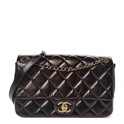 Chanel Hot Stamping Calfskin Tale Of Salzburg Flap Black 1 of 10