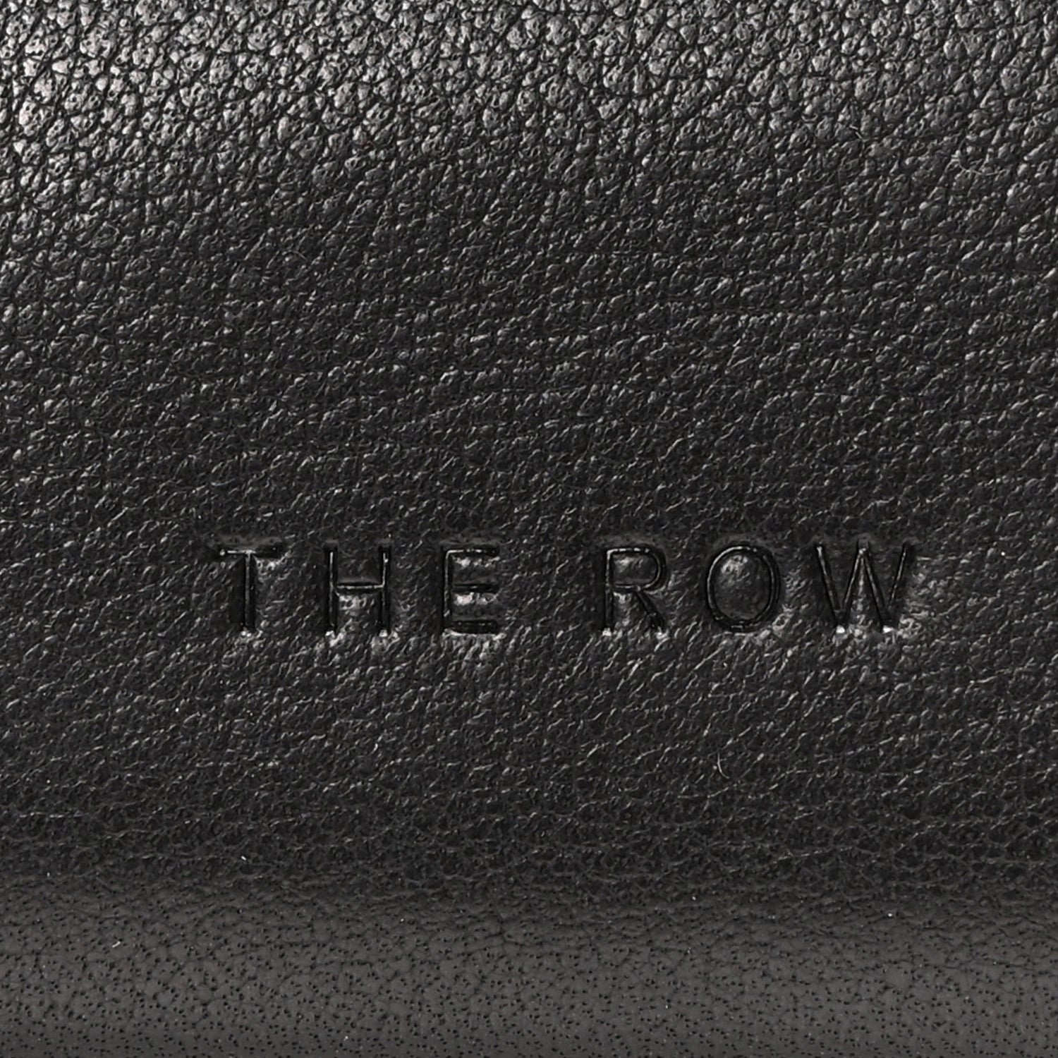 The Row Saddle Calfskin Mini Devon Bag Black 6 of 10