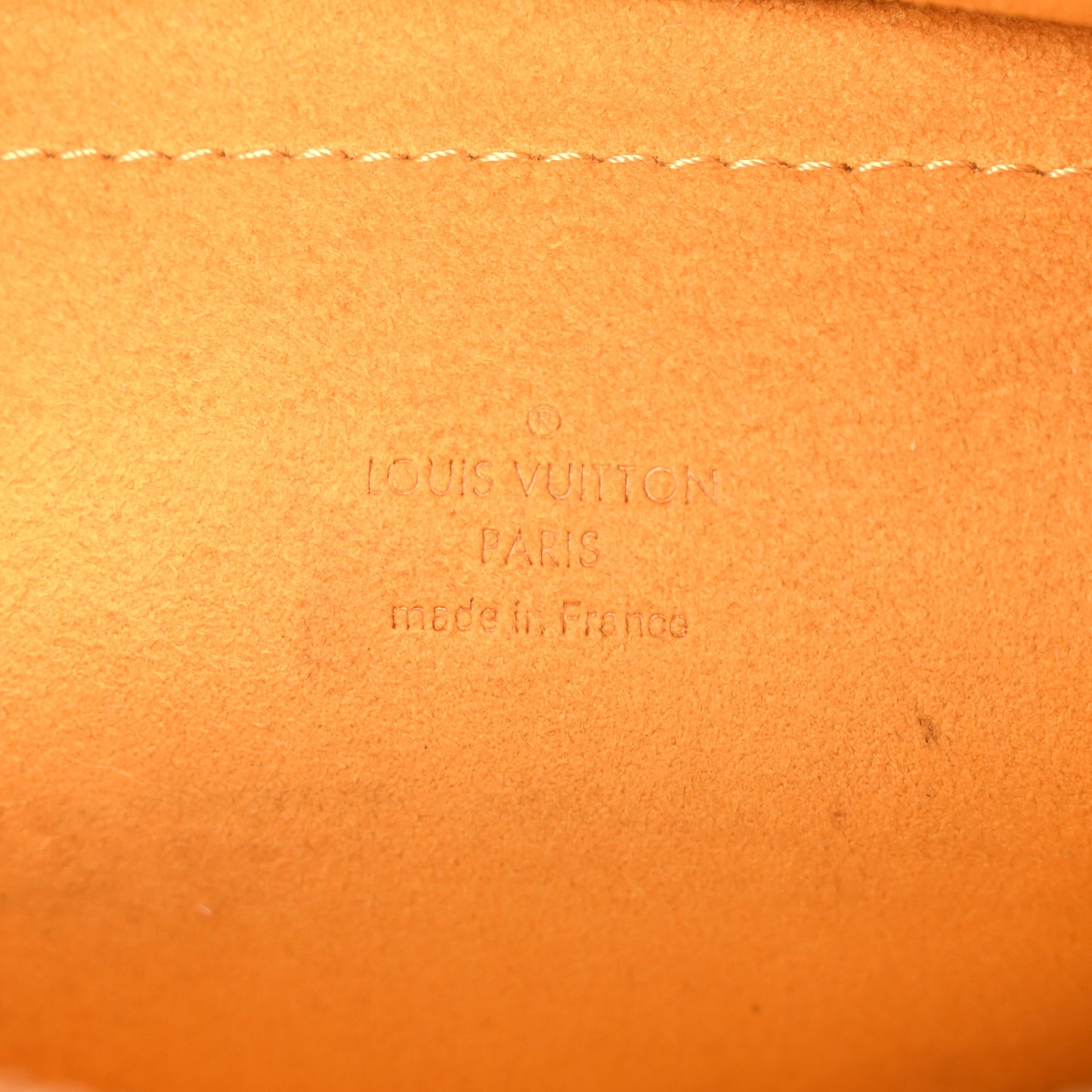 Monogram Denim Bum Bag Blue