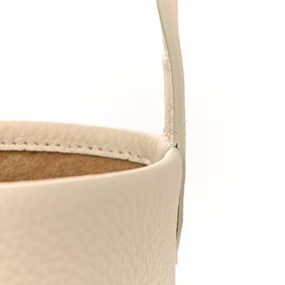 The Row Grained Calfskin Medium N/S Park Tote Ivory 23 of 23