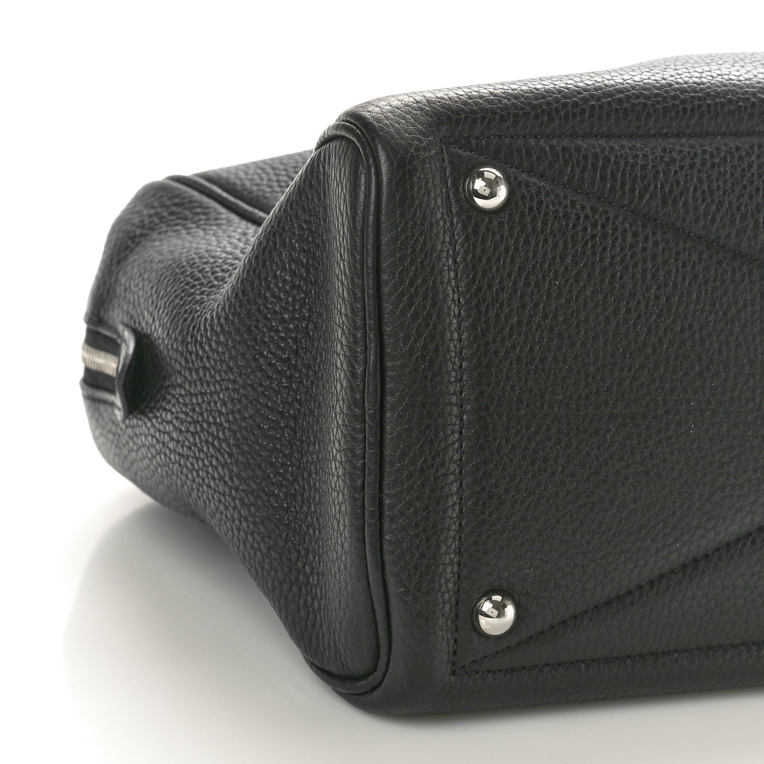 Hermes Taurillon Clemence Victoria II 35 Black 9 of 10
