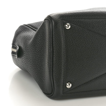 Hermes Taurillon Clemence Victoria II 35 Black 9 of 10