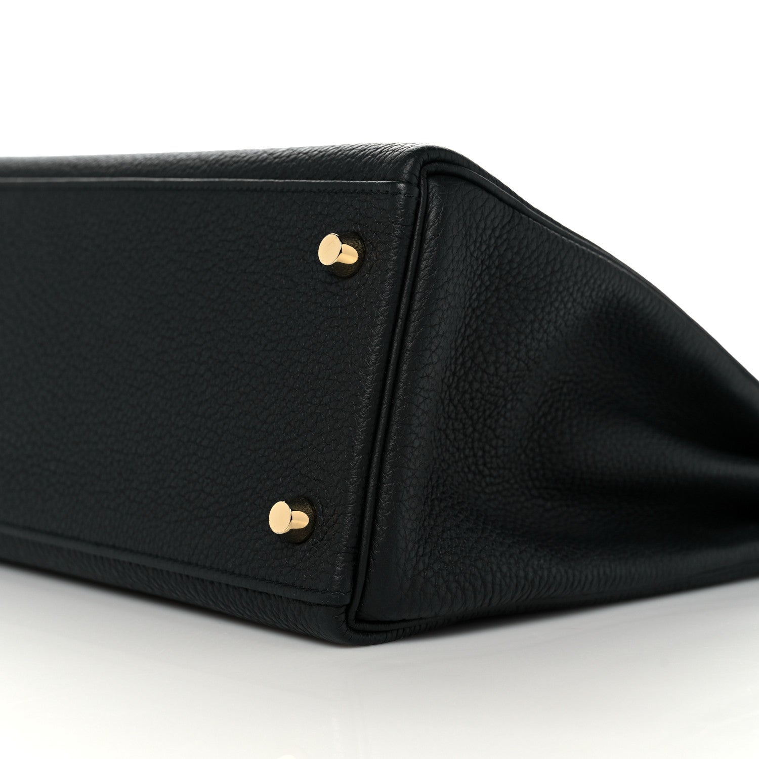 Hermes Togo Matte Alligator Kelly Retourne Touch 32 Black 8 of 10