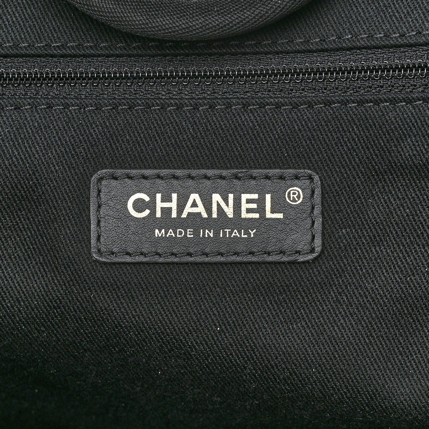 Chanel Woven Straw Raffia Medium Deauville Tote Black 6 of 10