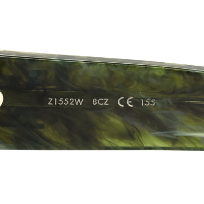 Louis Vuitton Acetate Marble Effect Swarovski Cyclone Sunglasses Z1552W Green 6 of 7