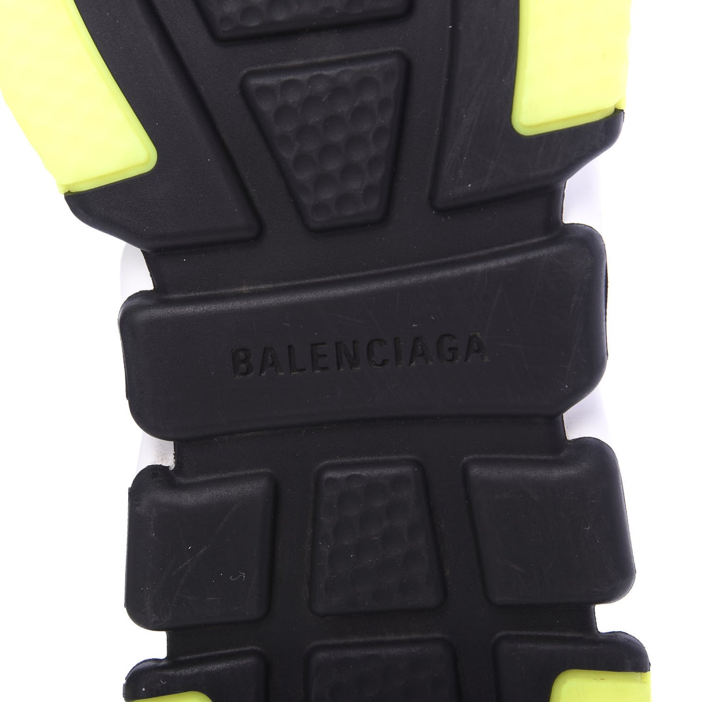Neoprene Knit Womens Speed Cuffed Sneakers 40 Black White Yellow Fluo