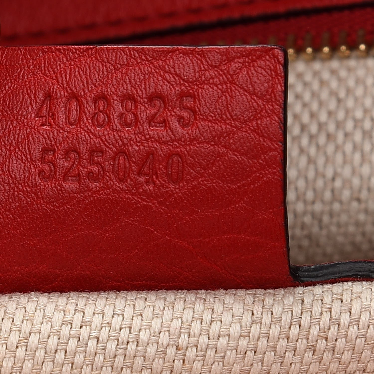Gucci Pebbled Calfskin Large Soho Hobo Tabasco Red 7 of 9