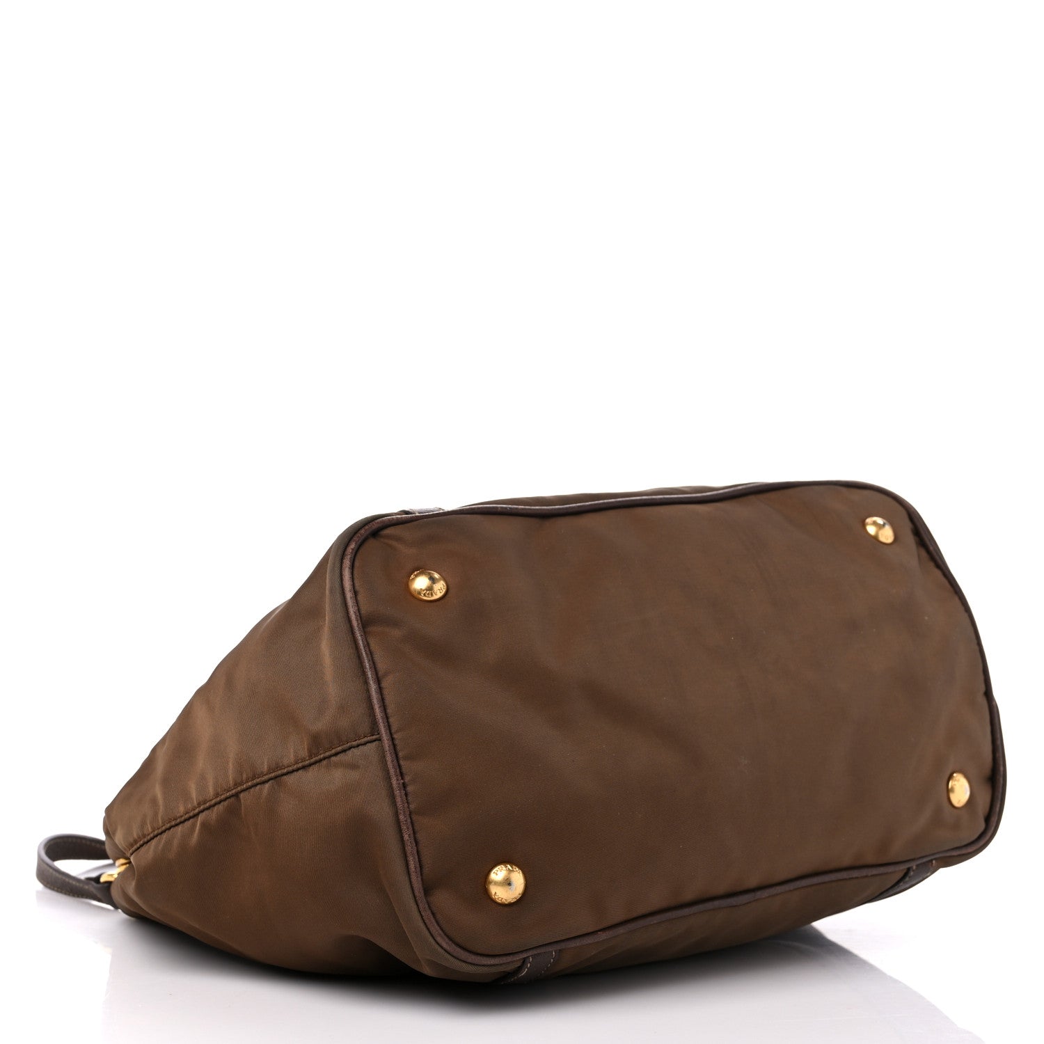 Prada Nylon Tessuto Vitello Daino Tote Corinto 4 of 18