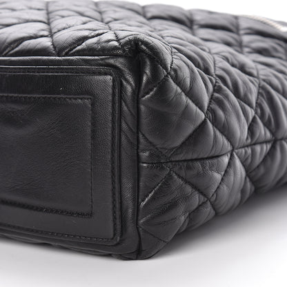 Chanel Lambskin Quilted Coco Cocoon Hobo Black 9 of 15