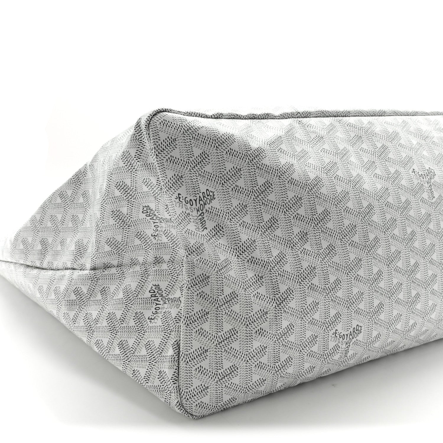Goyard Goyardine Saint Louis GM White 8 of 9