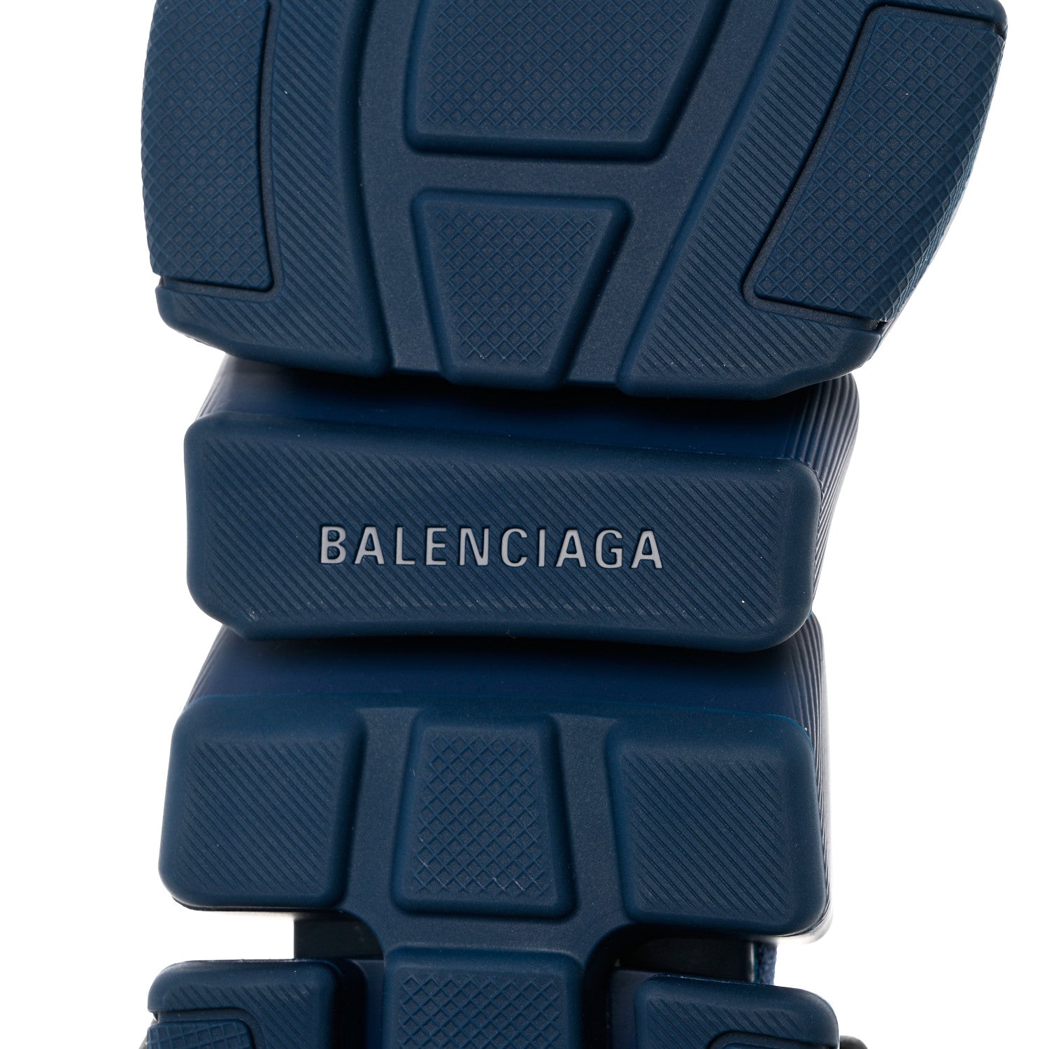 Balenciaga Technical 3D Recycled Knit Womens Speed 2.0 Sneakers 38 Monocolor Dark Navy 8 of 9