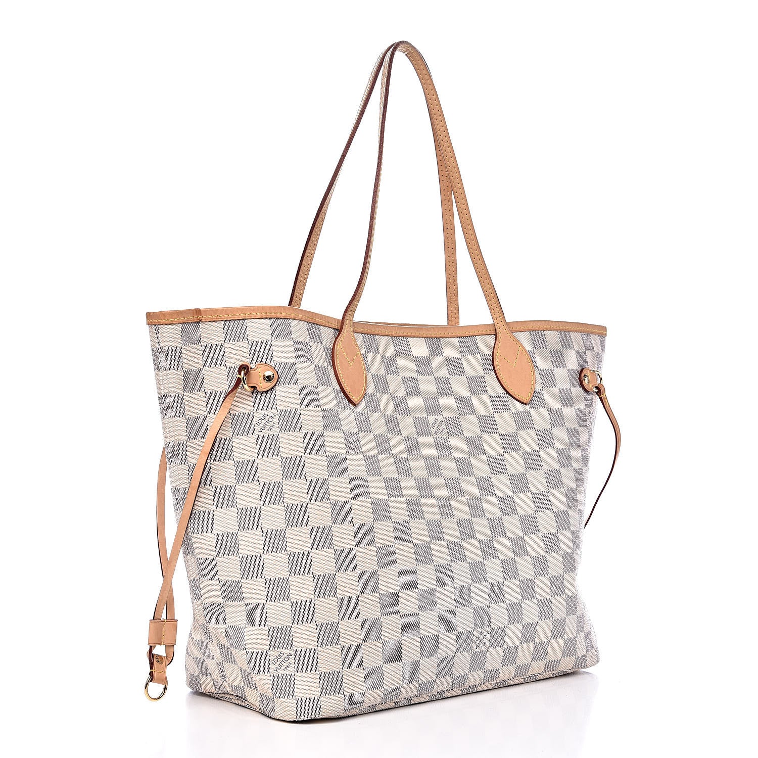 Louis Vuitton Damier Azur Neverfull MM 3 of 13