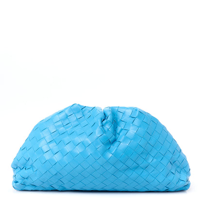 Bottega Veneta Nappa Maxi Intrecciato The Pouch Oversized Clutch Swimming Pool 1 of 10
