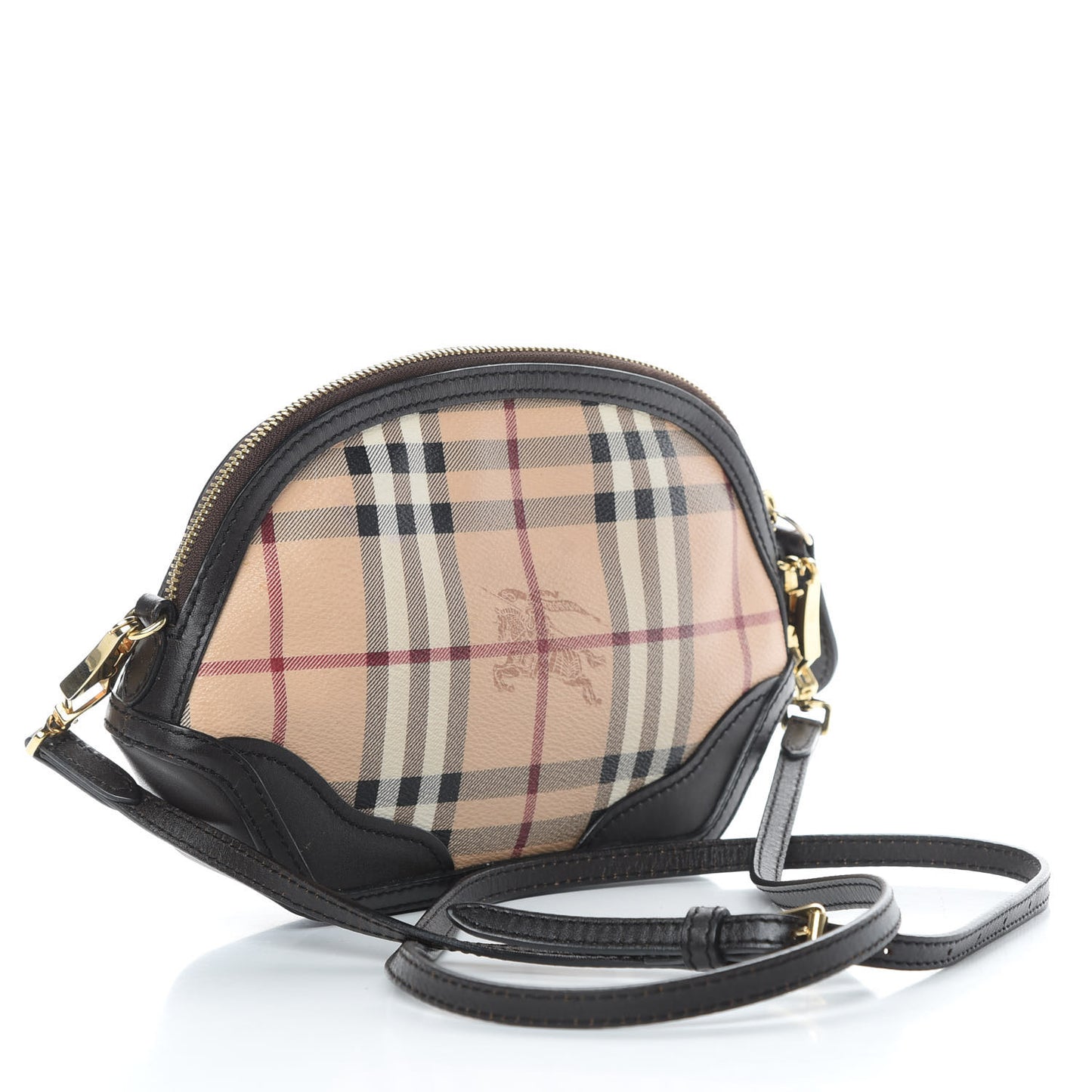 Haymarket Check Mini Orchard Crossbody Chocolate