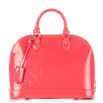 Louis Vuitton Vernis Alma PM Rose Litchi 1 of 7