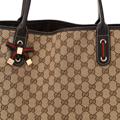 Gucci Monogram Large Princy Tote Dark Brown 8 of 11