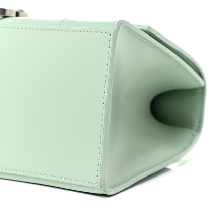 Balenciaga Shiny Box Calfskin Small Hourglass Top Handle Bag Light Green 6 of 18