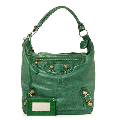 Balenciaga Chevre Giant 21 Gold Hardware Day Hobo Vert Gazon 1 of 17