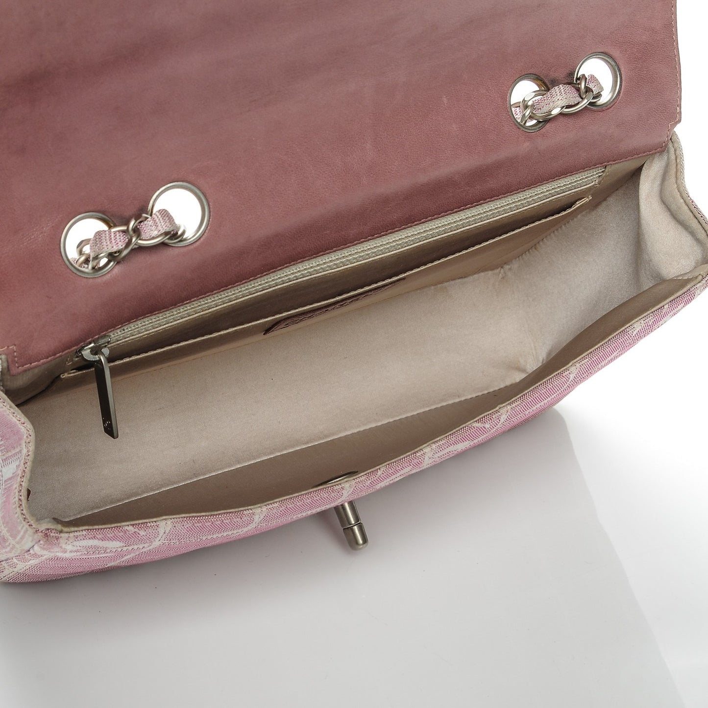 Nylon Medium Travel Flap Pink