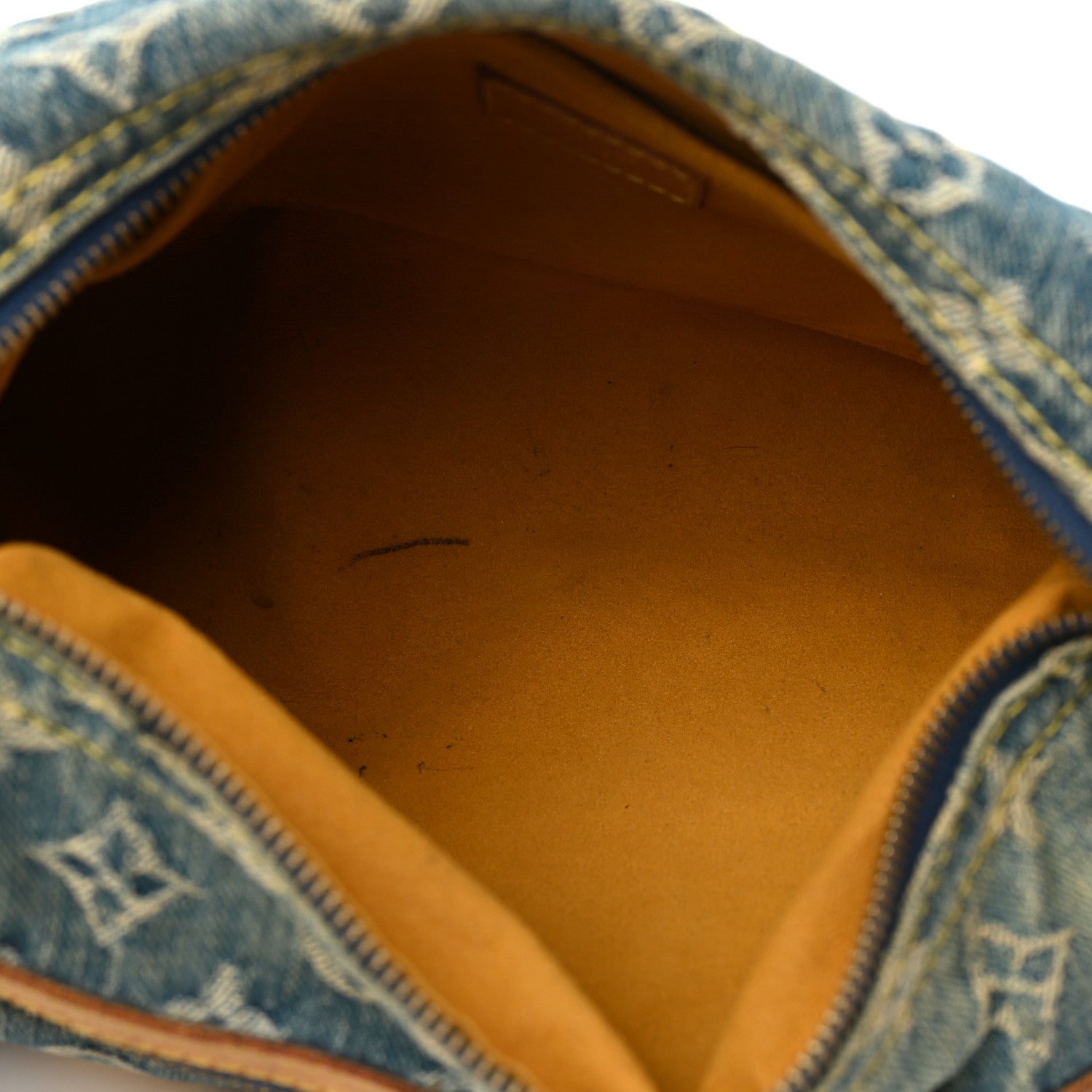 Louis Vuitton Monogram Denim Baggy PM Blue 5 of 10