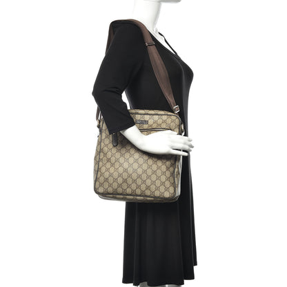 Gucci GG Plus Monogram Medium Messenger Bag Dark Brown 2 of 9